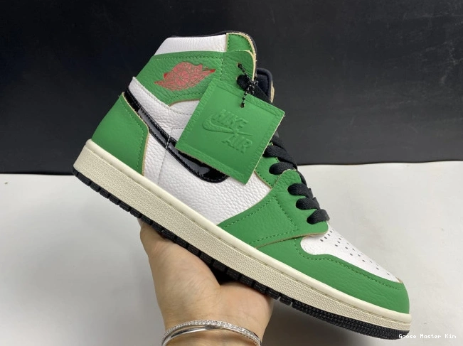 Green Retro 1 Lucky Jordan High DB4612-300 Air 0616